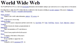 the first web page.