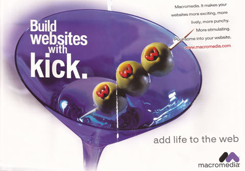 Macromedia Advertisement.